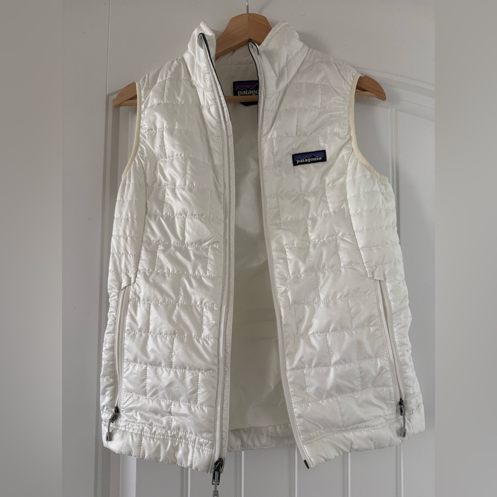 Patagonia Nano Puff Insulted Vest White